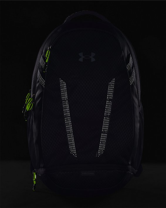 UA Hustle 5.0 Ripstop Backpack, Gray, pdpMainDesktop image number 7